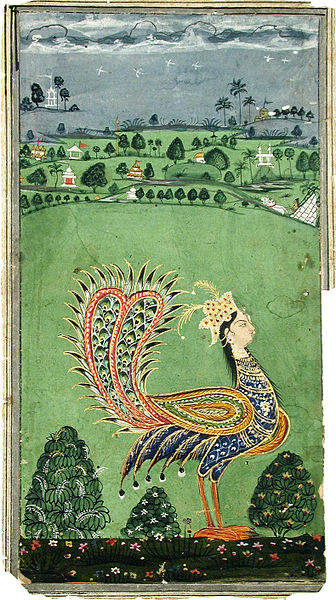 File:Mythical peacock with a woman's head (6124547445).jpg