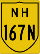 National Highway 167N shield}}