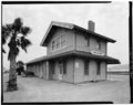 NORTH FRONT AND WEST SIDE - Southern Pacific Passenger Depot, Southeast First