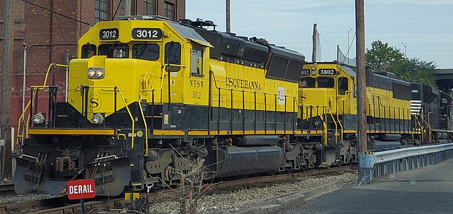 NYS&W freight SU-99 in Bogota, New Jersey, on June 2, 2021