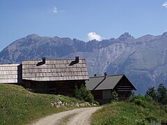 Le hameau d'alpage de Narreyroux