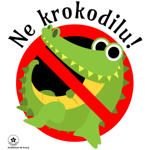 Ne krokodilu!.svg