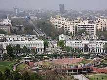 In 2012 the United Buddy Bears exhibition attracted more than 1 million visitors at Connaught Place NewDelhi 2012-003.jpg