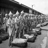 Indian troops in Singapore, 1941. Newly-arrived Indian troops.jpg