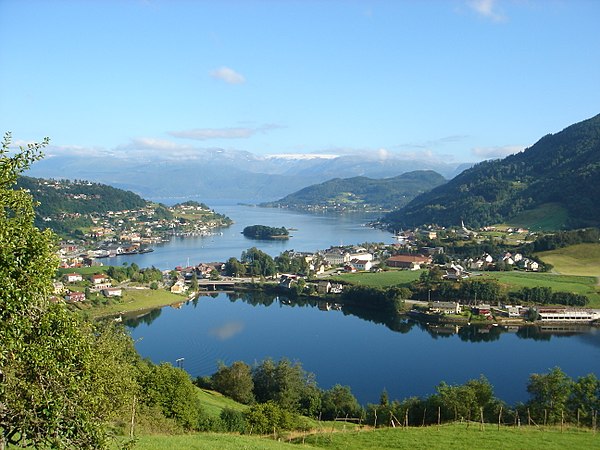 Hardangerfjord at Norheimsund