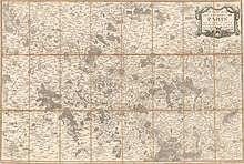 1787 (Esnauts & Rapilly, Nouveau plan des environs de Paris d'après les nouvelles observations de MM. de l'Académie royale des sciences)