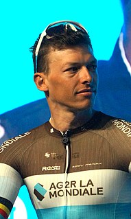 Oliver Naesen Belgian cyclist