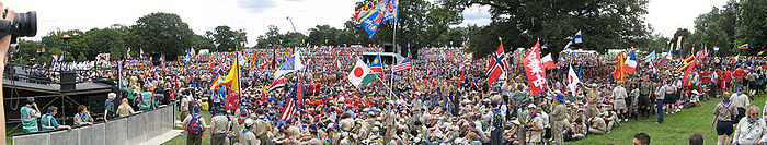 Scouts at the opening ceremony Opening 21st World Scout Jamboree.jpg