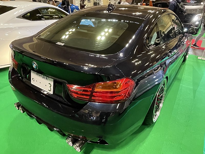 File:Osaka Auto Messe 2022 (423) - Roman-tei a g s. BMW 4 series GranCoupe Complete ver.I.jpg