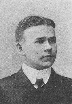 Oskari Ikonen vuonna 1913.