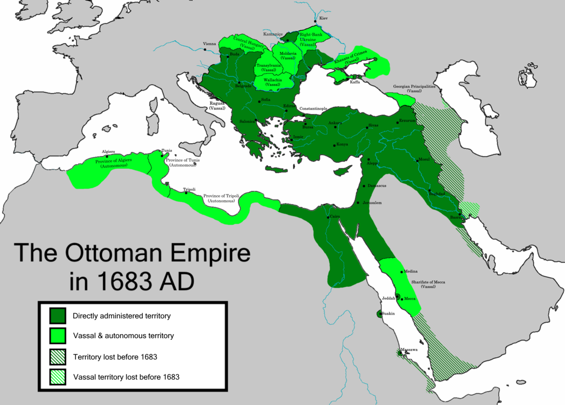 Vassal and tributary states of the Ottoman Empire