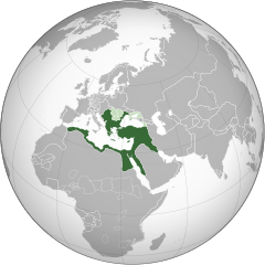 Położenie Imperium Osmańskiego