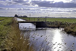 Brug over de Oude Ae nabij Westerdijkshorn