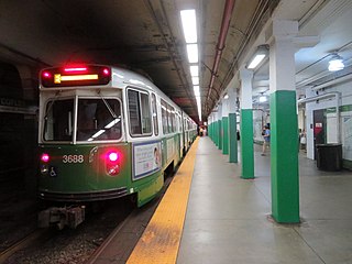 <span class="mw-page-title-main">Copley station</span> MBTA subway station in Boston, Massachusetts