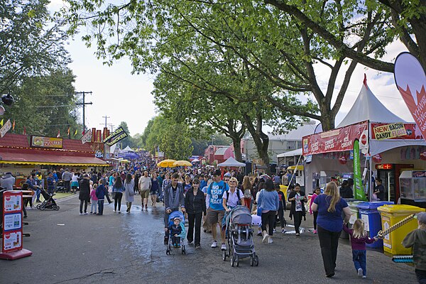 Crowds at the 2016 PNE