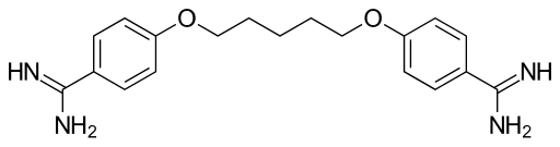 File:Pentamidine-skeletal.svg