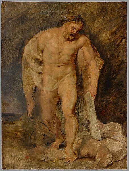 File:Peter Paul Rubens - Hercules met de neergevelde Discordia (de Tweedracht) - 2297 (OK) - Museum Boijmans Van Beuningen.jpg