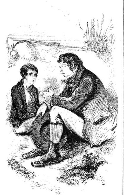 Pip and Joe Gargery, his brother-in-law