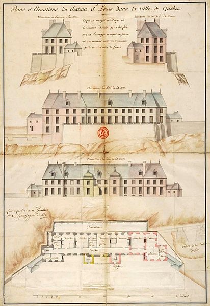 File:Plans et elevations du chateau Saint-Louis par Chaussegros de Lery.jpg