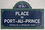 Plaque Place Port Prince - Paris XIII (FR75) - 2021-06-06 - 1.jpg