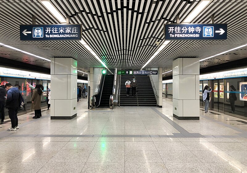 File:Platform of Chengshousi Station (20210227160651).jpg