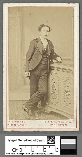 Ellis Jones Griffith, tua 15 oed ym 1875