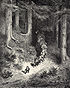 Der kleine Däumling, Stich von Gustave Doré