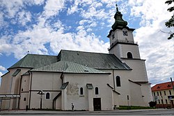 Église catholique Saint-Barthélemy à Prievidza