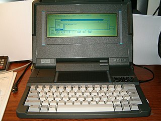 <span class="mw-page-title-main">Psion MC</span> Series of laptop computers