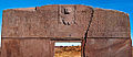 Puerta del Sol, andinska ceremoniella centrum i Tiahuanaco (Bolivia).