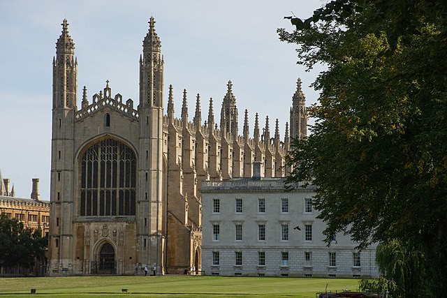 King's College Chapel and the Gibbs' Building