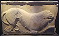 Relief with a lion, Archaeological Museum of Tegea (2017, exhibit 4).jpg