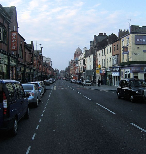 The original Mersey Beat office was at 81a Renshaw Street, Liverpool. (green shop front on the right)