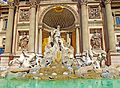 A closer look at the Trevi Fountain