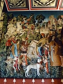 Replica Unicorn tapestry, Stirling Castle.JPG
