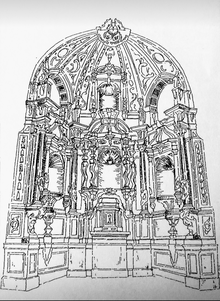 Retablo de la Parroquia La Nuez de Abajo