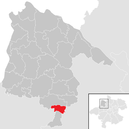 Riedau - Localizazion