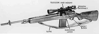 M21 Sniper Weapon System American sniper rifle