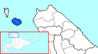 Rishiri District in Soya Subprefecture.