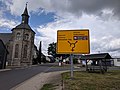 Миниатюра для Файл:Road sign Neustadt an Rennsteig.jpg