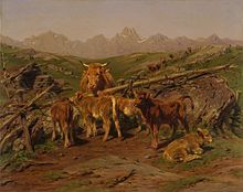 Weaning the Calves, 1879