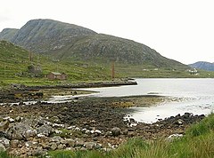 Ruins of whaling station at Bun Abhainn Eadarra - geograph.org.uk - 501982.jpg