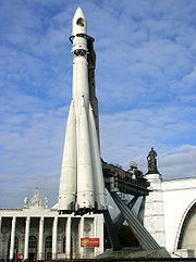 Vostok 8K72K v Moskvě