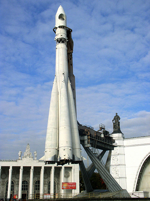  Russia-Moscow-VDNH-Rocket R-7-1 