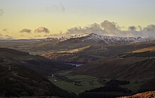 View from the Sally Gap along the R759