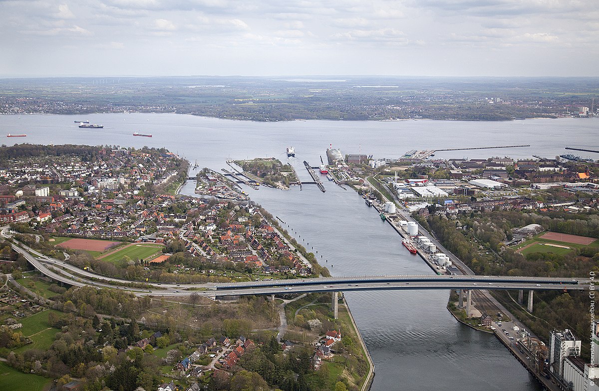 город киль германия на карте