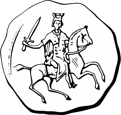 File:Seal of Alexander Nevsky 1236 Avers.svg
