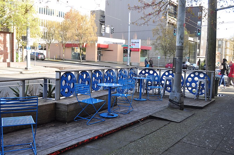 File:Seattle - parklet outside Uptown Cinema 01.jpg