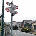 Guidepost in Cardano (photo 1)