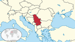 Serbia in its region (claimed).svg